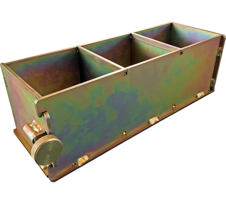 Кубическая форма TeaM 3ФК-70/4, оцинкованная, трехгнездовая 3ФК704Ц