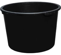 Емкость BlackWeld 90л. строительная, круглая, без крышки цв. чёрный 145166
