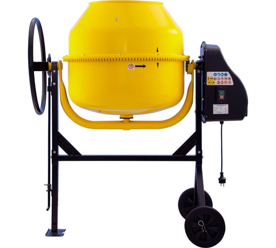 Бетоносмеситель Biber БИБЕР 99305 160/105л, 650Вт, 29 об/мин, 220В, 47кг, чугунный венец тов-220600
