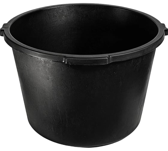 Таз для строительных смесей Sebmet пластмассовый, круглый, 40 л TD103000040