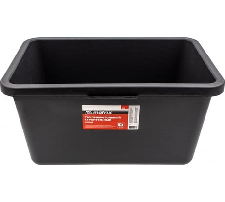 Строительный усиленный прямоугольный таз MATRIX 45 л 81470