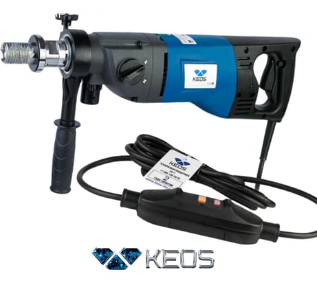 Ручная алмазная дрель с микроударом KEOS Pulsar 180мм (расширенная сервисная поддержка) 01800