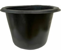 Антиударный суперпрочный строительный таз БосХоз круглый, 80 литров Taz_krugl_80/черный