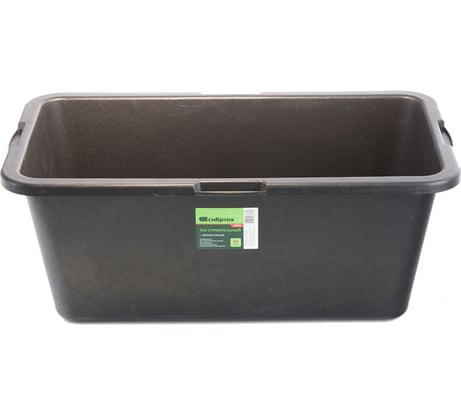 Прямоугольный строительный таз 65л СИБРТЕХ 81444