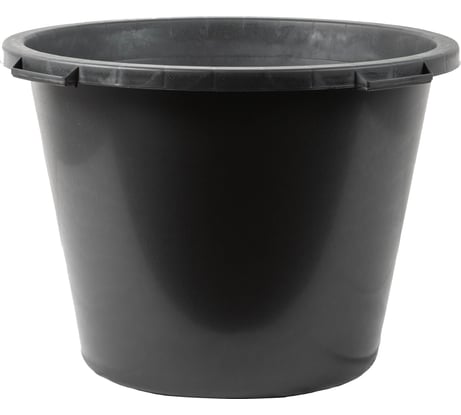 Строительный круглый таз КЭС черный, 40 л 13000006