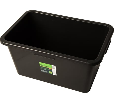 Прямоугольный строительный таз СИБРТЕХ 40 л 81443