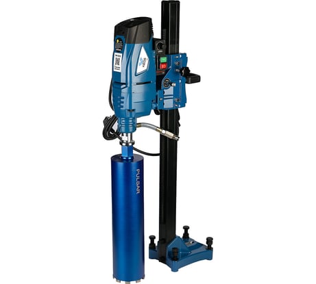 Установка для алмазного бурения KEOS KS-250 set (двигатель + прямая стойка) KS-250SET