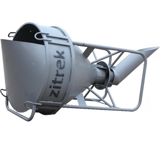 Бадья для бетона Zitrek БНПу-1 воронка, лоток 021-1055