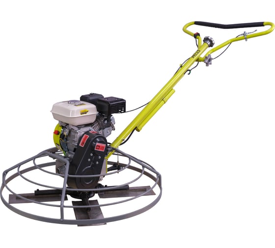 Затирочная машина с двигателем GX200 STEM Techno SPT 362 ЗАТ037 (900мм, кромочник, датчик масла, колеса, ключи)