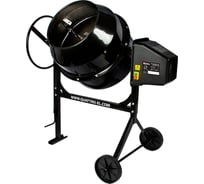 Бетоносмеситель QUATTRO ELEMENTI Gravity 140 (550 Вт, 140 л, 27 об/мин., замес 65 л, полиамидный венец) 916-004