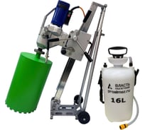 Установка алмазного бурения Проалмаз PRO 353 EL AT+Бак 16 л PRO 353 EL-ATV