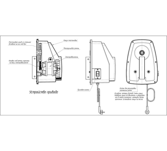 Электрический бетоносмеситель 500Вт 120л РемоКолор БСЛ-120/220V 95-0-120