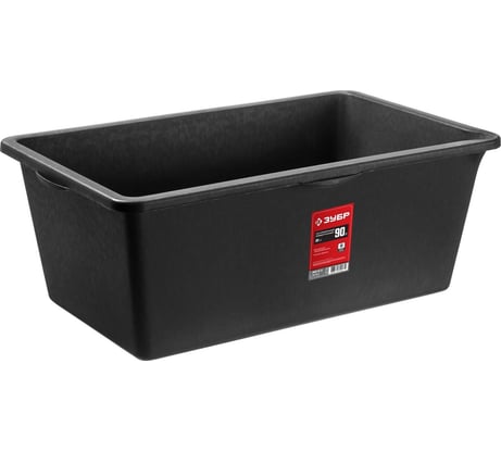 Строительный прямоугольный таз 90 л, высокопрочный ЗУБР 06097-90_z02