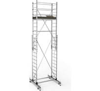 Вышка-тура с подъемным механизмом с настраиваемыми ножками Sarayli 2х13+2х13 5313