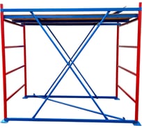Вышка-тура ООО "РИЗ" ФЛАГМАН Стационарная 1,2x2,0 Н=1,6 м FL1216