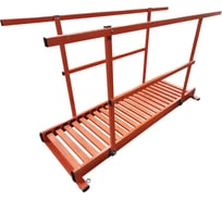 Мост стеклопластиковый диэлектрический Диэлектрик 3,5 метра, два поручня Д471677