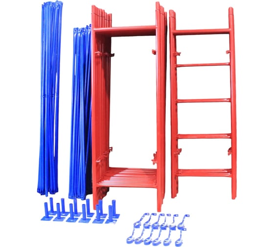 Строительные леса ООО "РИЗ" ЛРСП 20 Флагман 8х10 без настила lrsp_20fl_8x10