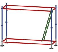 Клиновые строительные леса ООО "ПК МДН-Пром" ЛСК-30 (2/3/1/0/1) 18851