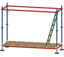 Клиновые строительные леса ООО "ПК МДН-Пром" ЛСК-30 (2/3/1/1/1) 18850