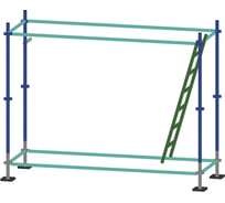 Клиновые строительные леса ООО "ПК МДН-Пром" ЛСК-60 (2/3/1/0/1) 18853