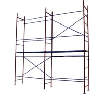 Комплект рамных строительных лесов с настилом ЛРСП 20 4x4 Gigant LSP-001