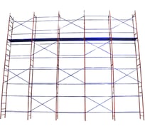 Комплект рамных строительных лесов с настилом ЛРСП 20 10x6 Gigant LSP-010