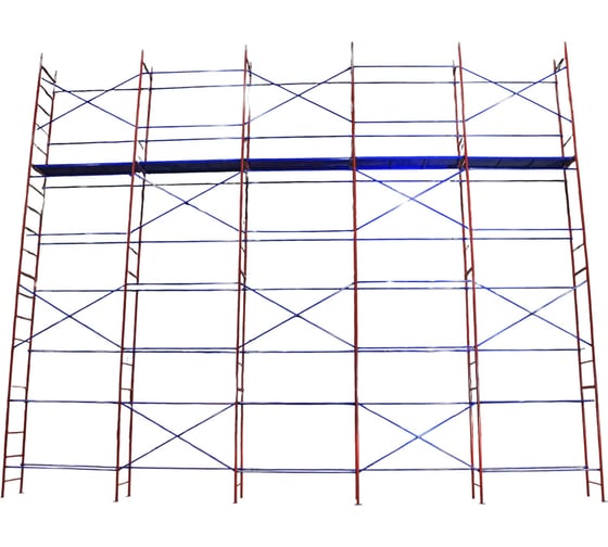 Комплект рамных строительных лесов с настилом ЛРСП 20 8x8 Gigant LSP-008