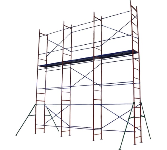 Комплект рамных строительных лесов с настилом ЛРСП 20 8x4 Gigant LSP-006