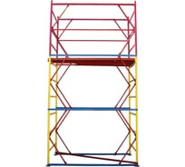 Вышка-тура ООО "РУСИНСТРУМЕНТЫ" ВСП 250-1.0×2.0 - 3 секции. Общая высота 3,6 м. VSP1036