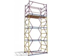 Вышка-тура ООО "РУСИНСТРУМЕНТЫ" ВСП 250-1.2×2.0 - 4 секции. Общая высота 4,8 м. VSP1248