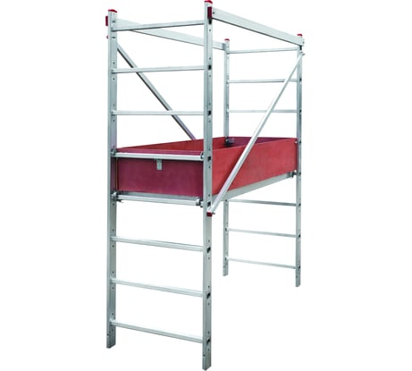 Комплект для наращивания вышки-туры NV 3411 до 7.316 м Новая Высота NV 3431, секция С, помост 1.378х0.6 м 5430208