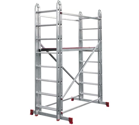 Шарнирная вышка-тура Новая Высота NV 2440 помост 1,379x0,497 м, раб. выс. 4,395 м 2440226