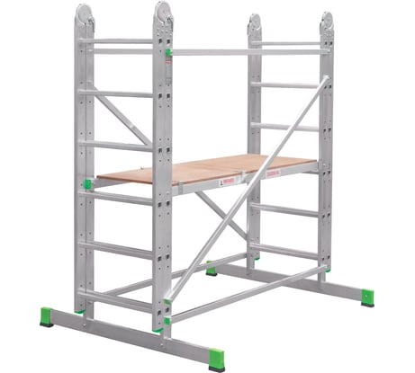 Шарнирная вышка-тура Новая Высота NV 2440, помост 1,379x0,497 м, раб. выс. 5,435 м 2440228