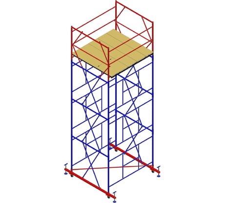Вышка-тура Мега Мега-3 Профи Н=5,2 м 533