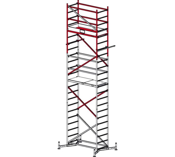 Вторая надстройка для подмостей Krause MONTO CLIMTEC 710154 1