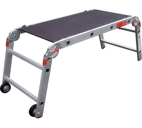 Рабочие подмости со съёмной площадкой и колёсиками Новая Высота NV 334 2+4+2 ПРОФ 3340242