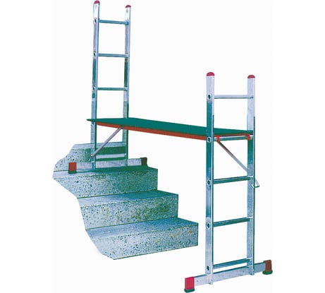 Малые лестничные подмости Krause Corda 2х5, раб. высота 3 м 080028