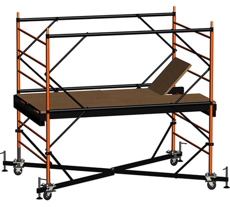 Вышка-тура РИНСТРОЙ РИН Витязь 1.6x2.4 м, h=2.6 м 4610043592262