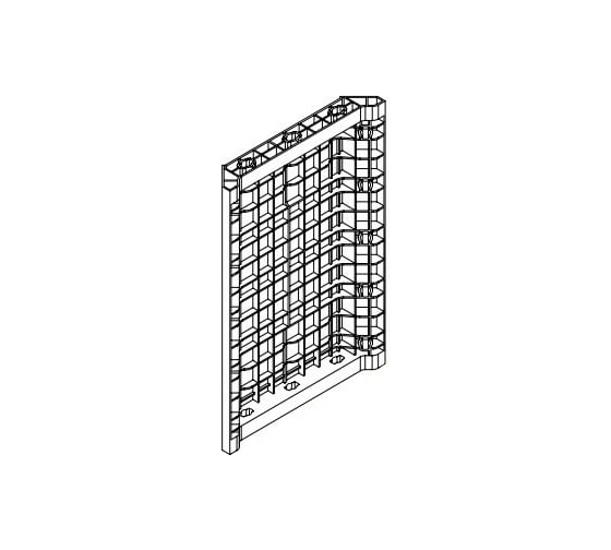 Панель опалубки круглой колонны Промышленник 300х600 GEOTUBEPANEL