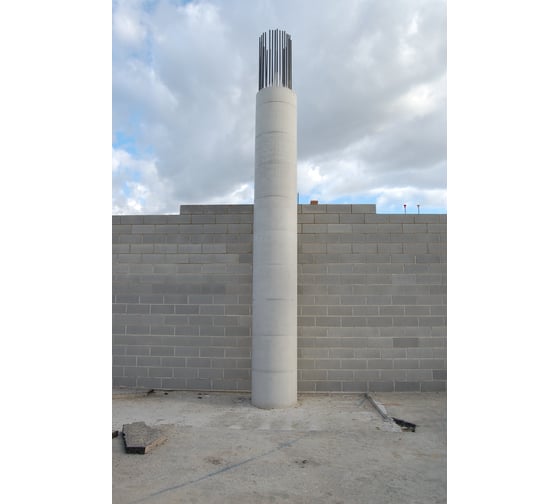 Опалубка круглой колонны Промышленник d=500, h=3000 GEOTUBE505