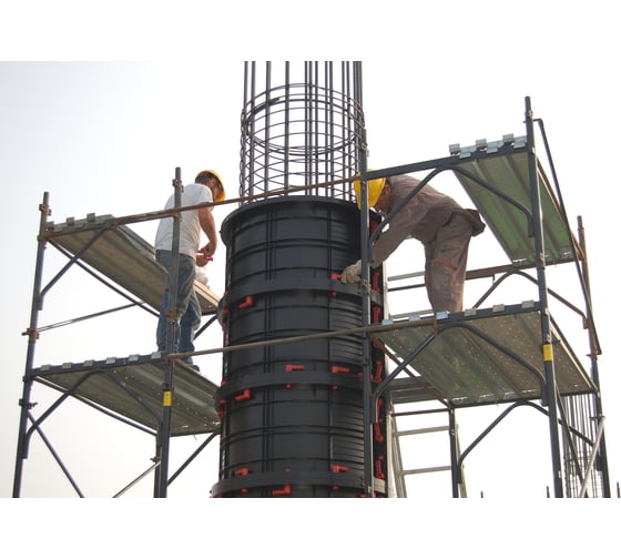 Опалубка круглой колонны Промышленник d=500, h=3000 GEOTUBE505