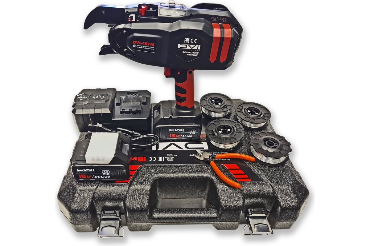 Инструмент для вязки арматуры DVI-40TM-18V-22 - выгодная цена, отзывы ...