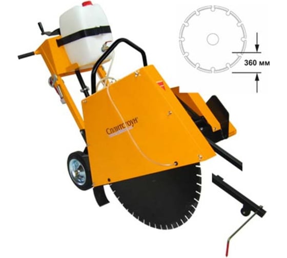 Резчик швов Сплитстоун CS3213 (двиг. Honda GX390 (11.7HP)) CS3213-M2.12 (МЗ) (S) 143297 1