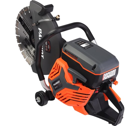 Бензорез Patriot DSG 735С, 75сс, 4.8 л.с, 350 мм, кейс 595102230