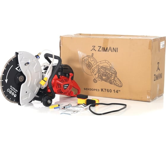 Бензорез Zimani k 760 14" red line K760-14