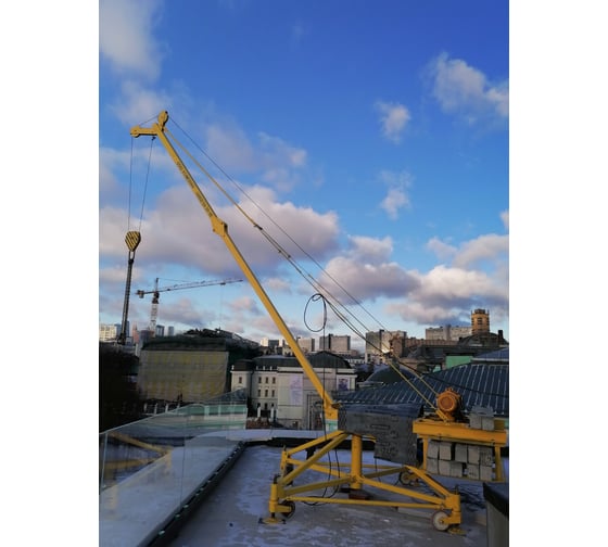 Стреловой поворотный кран Комплан типов Пионер и Мастер модель КСП-320 4687201881827