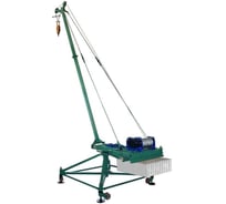 Кран стреловой поворотный TOR МАСТЕР-3 1000 кг, 50 м, без противовесов с колесами 1010283