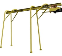 Мини кран с выдвижной стрелой на крышу OCALIFT г/п 300 кг, 40 м, 220В LT300