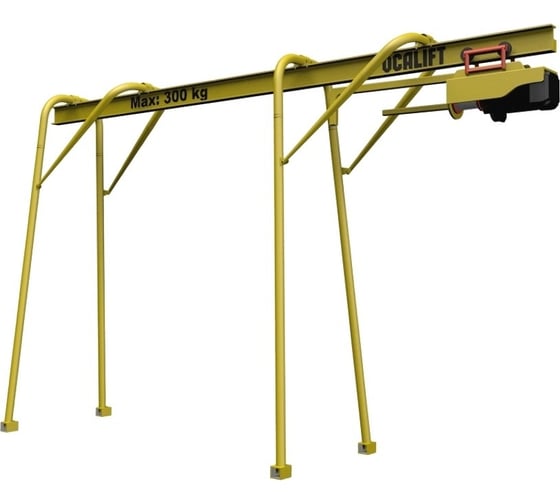 Мини кран с выдвижной стрелой на крышу OCALIFT г/п 300 кг, 40 м, 220В LT300 1