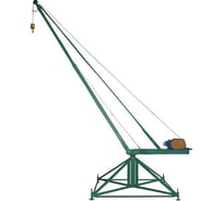 Стационарный разборный кран с грузами Российский КСП-500 МАСТЕР 001-0103